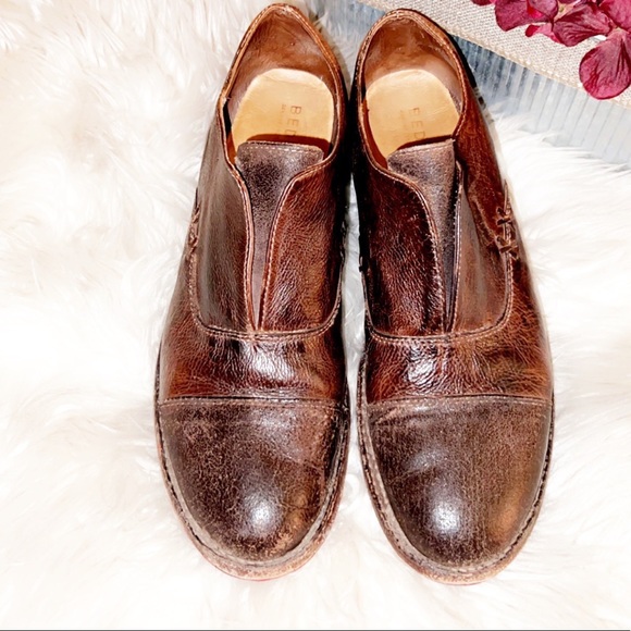 SOLD‼️BED STU Rose Oxford Shoe in Teak Dip Dye Leather - Picture 4 of 8